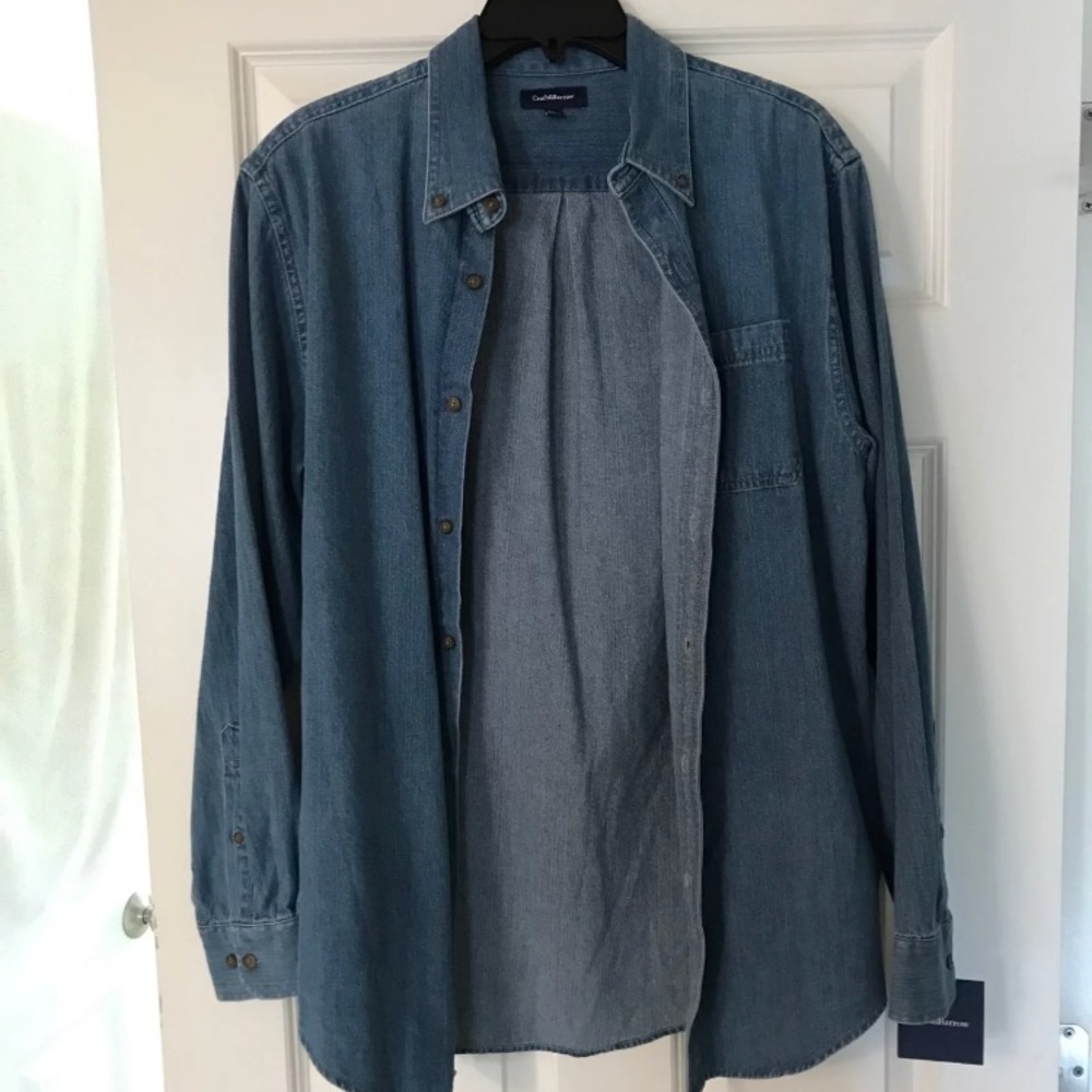 Vintage denim button down